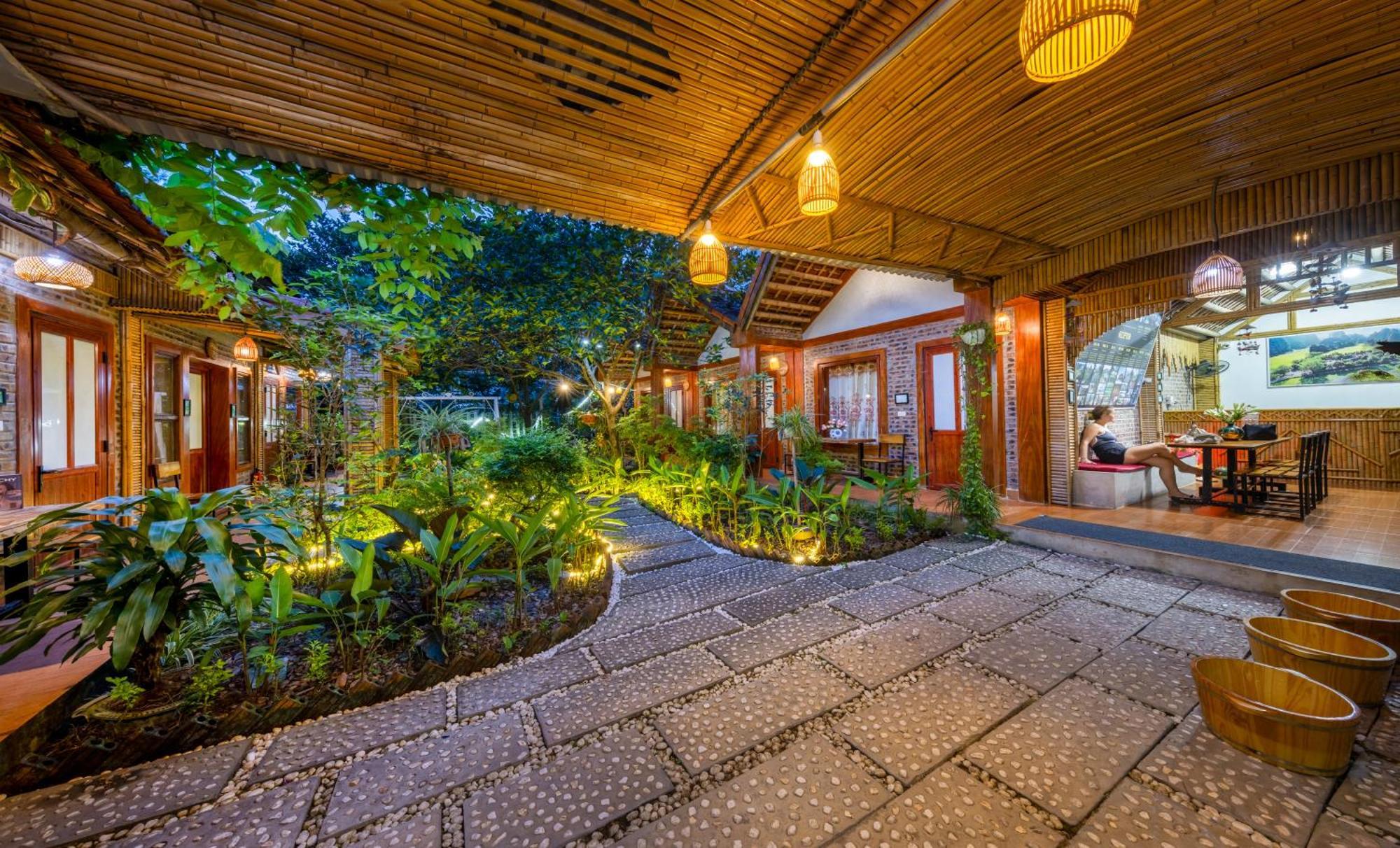 Tam Coc Moonlight Bungalow Van Lam Exterior photo